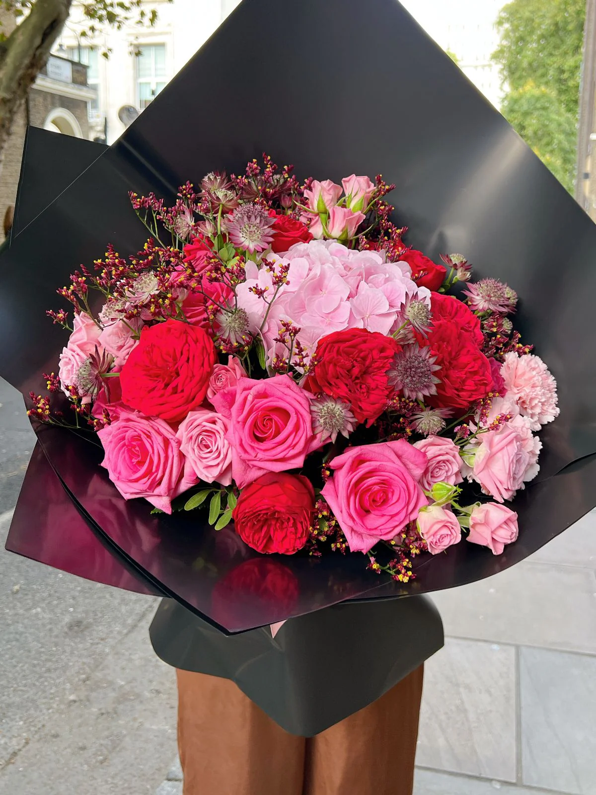 Romantic Red & Pink Bouquet